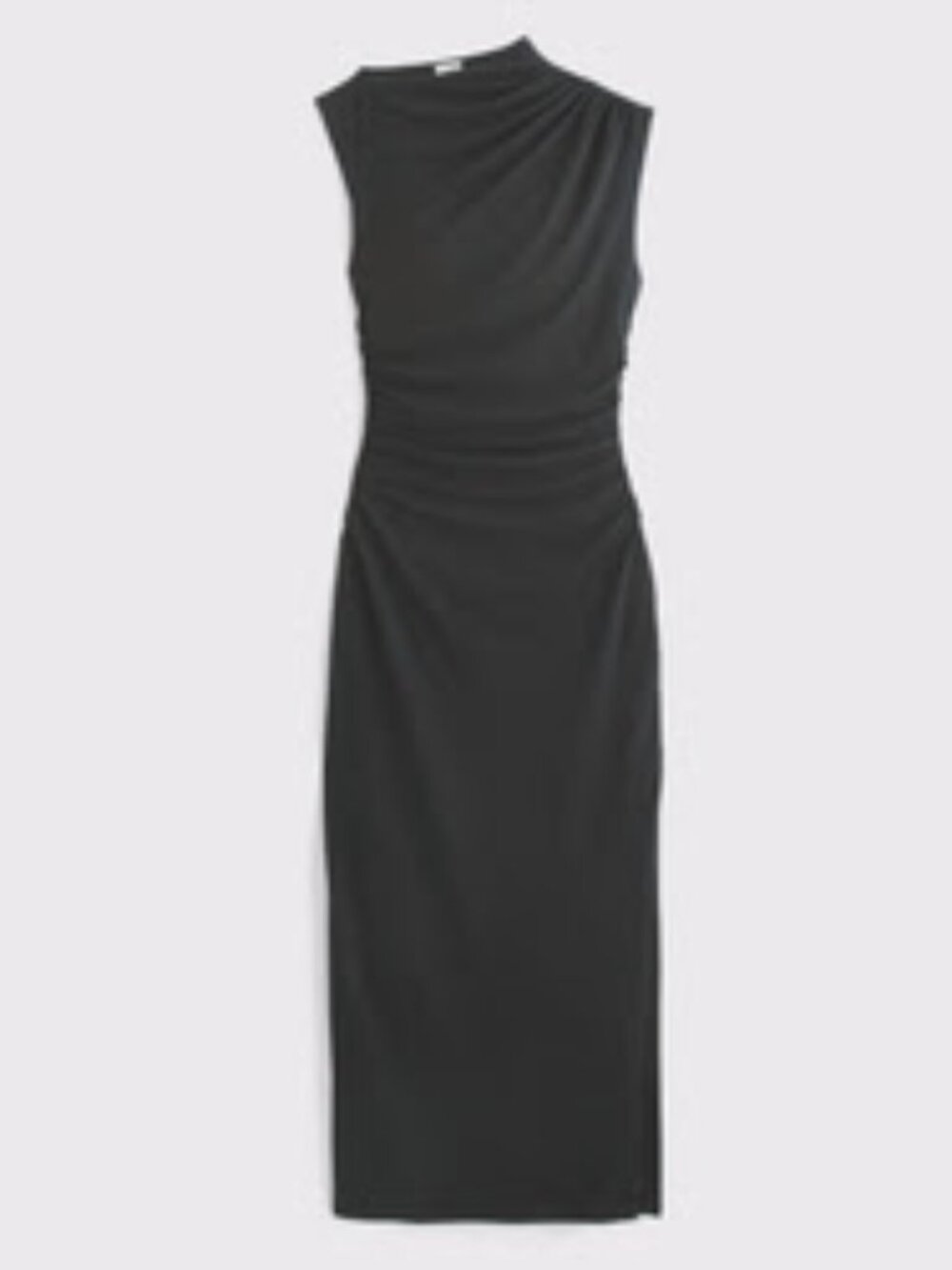 Women's Mockneck Knit Midi Dress